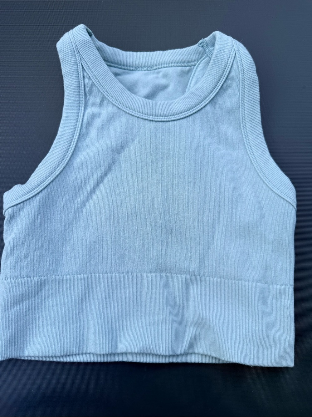 Alo Yoga Ribbed Crop Tank Top